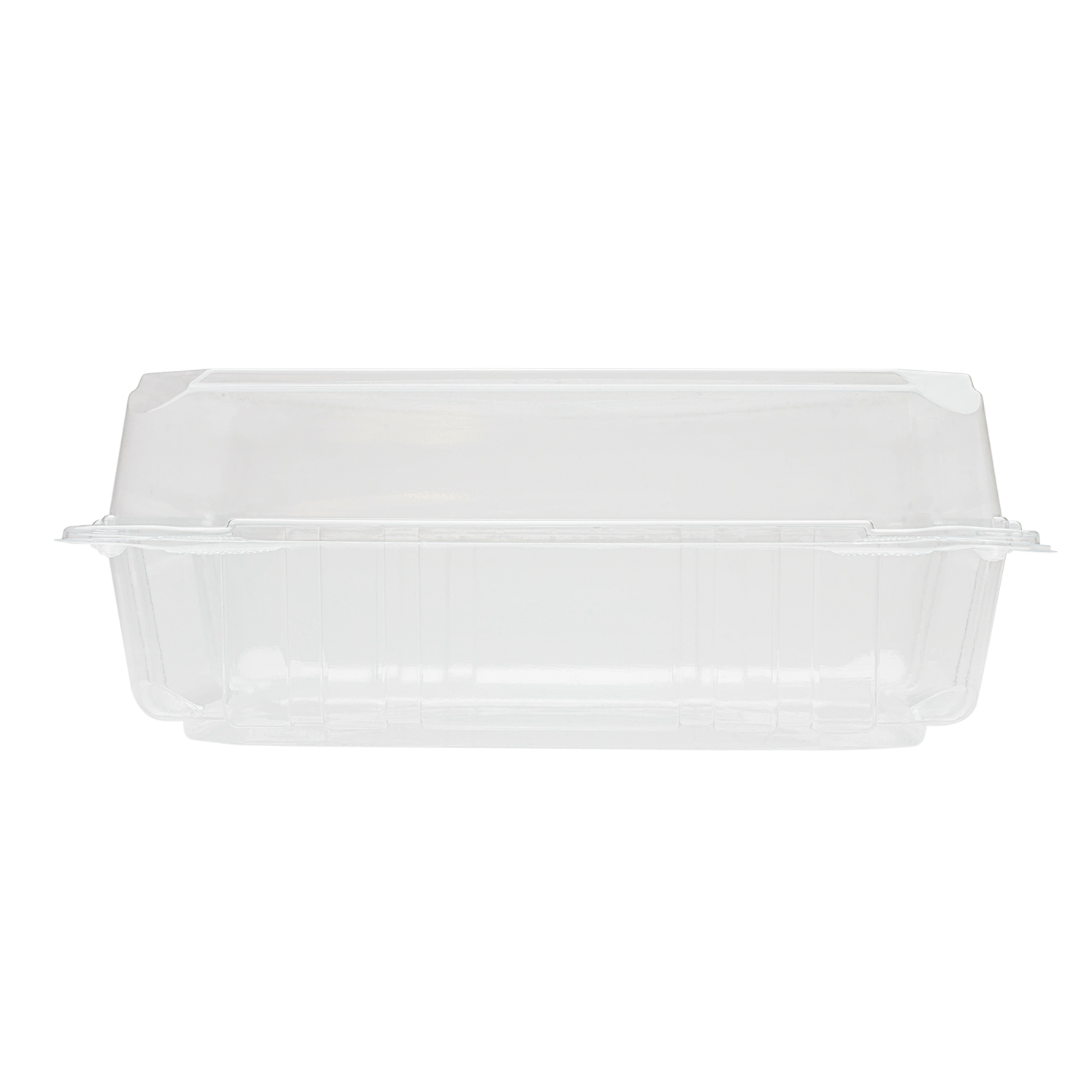 Wholesale 9''x9'' PET Plastic Hinged Containers - 200 ct
