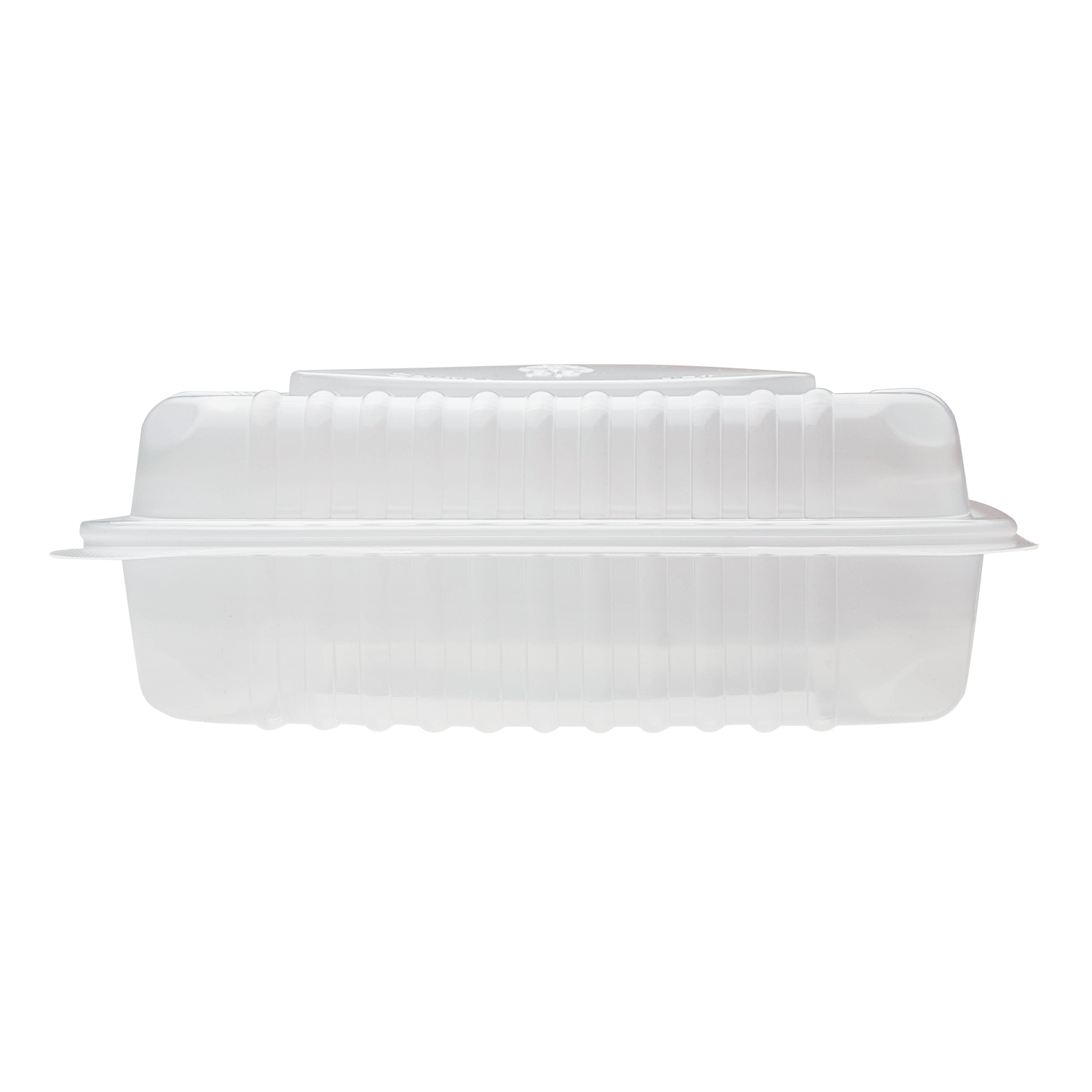 Wholesale 9"x 9" PP Plastic Hinged Containers - 200 ct