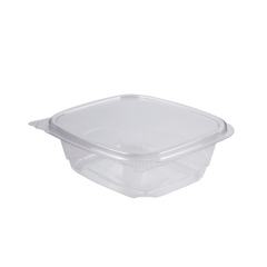 Wholesale 12oz PET Plastic Hinged Deli Container - 200 ct