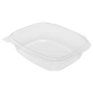 Wholesale 24oz PET Plastic Hinged Deli Container - 200 ct