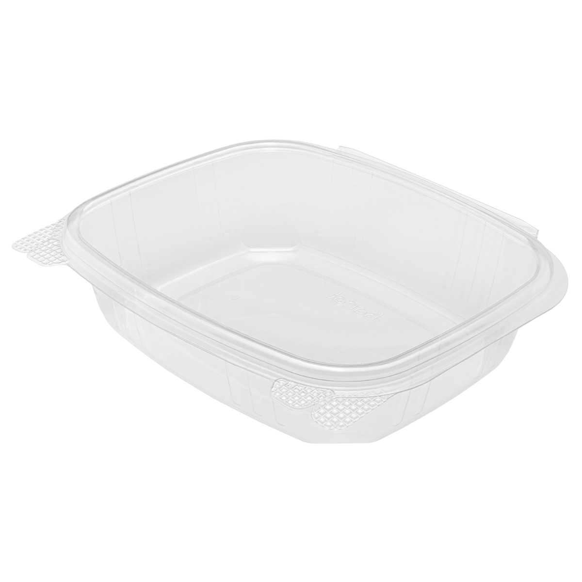 Wholesale 24oz PET Plastic Hinged Deli Container - 200 ct