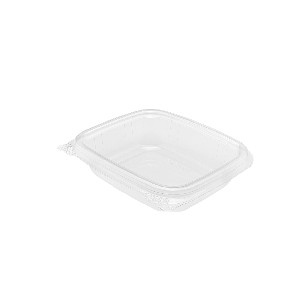 Wholesale 8oz PET Plastic Hinged Deli Container - 200 ct