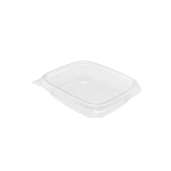 Wholesale 8oz PET Plastic Hinged Deli Container - 200 ct