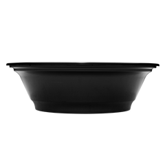 Wholesale 22oz PP Injection Molding Bowl Black - 300 ct
