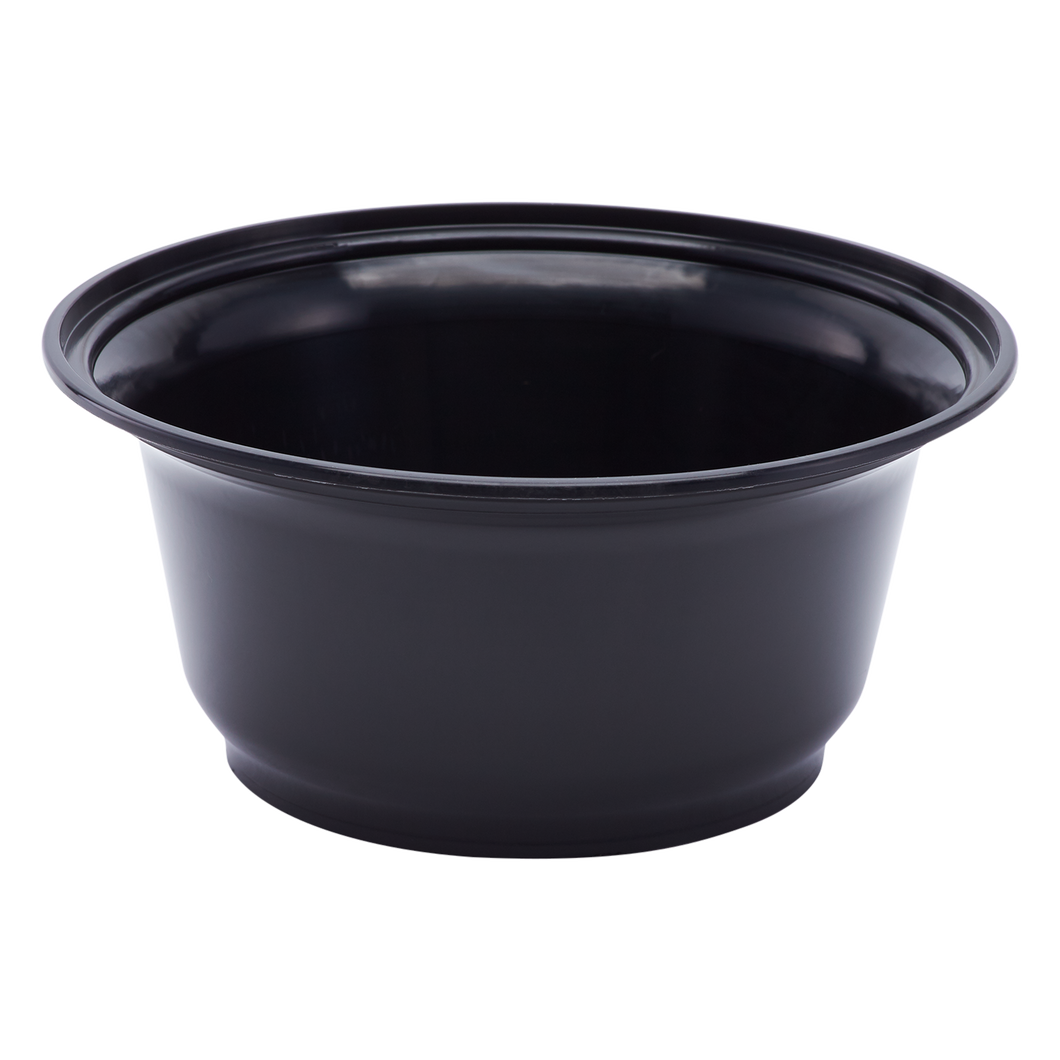 Wholesale 36oz PP Plastic Injection Molding Bowl Black - 300 ct