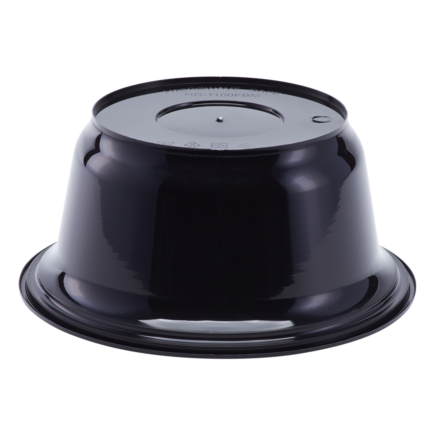 Wholesale 36oz PP Plastic Injection Molding Bowl Black - 300 ct
