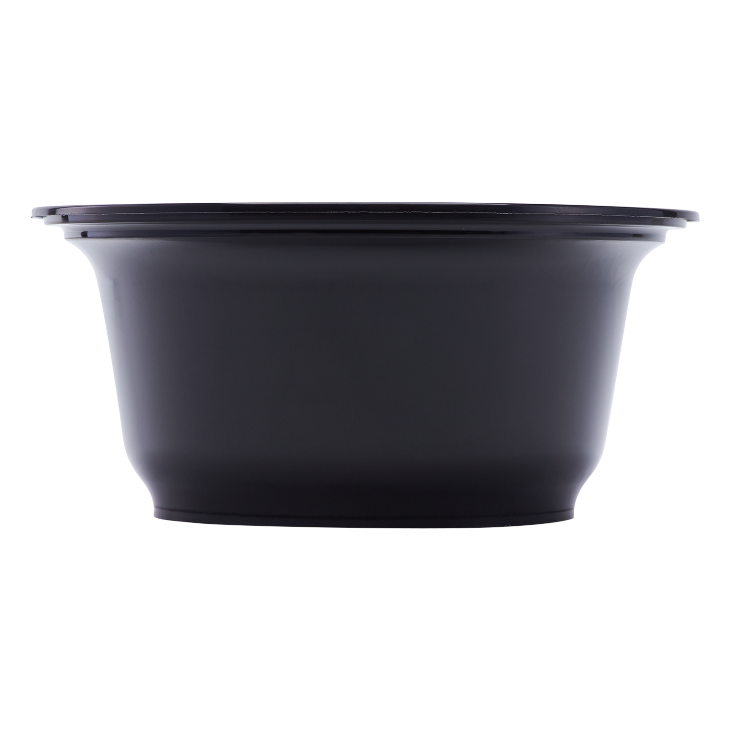 Wholesale 36oz PP Plastic Injection Molding Bowl Black - 300 ct