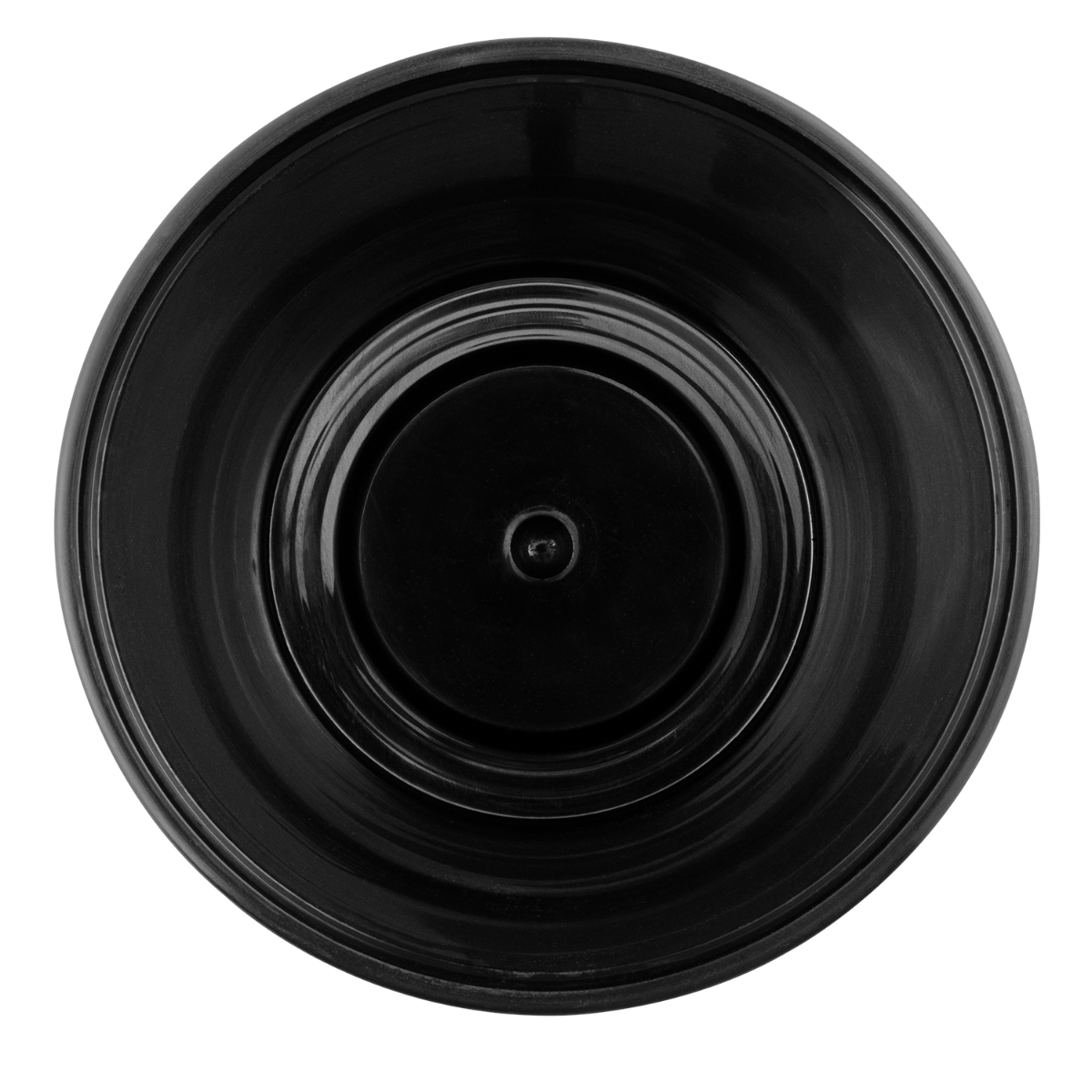 Wholesale 32 oz Black PP Injection Molded Round Deli Containers with Lids - 240 Sets