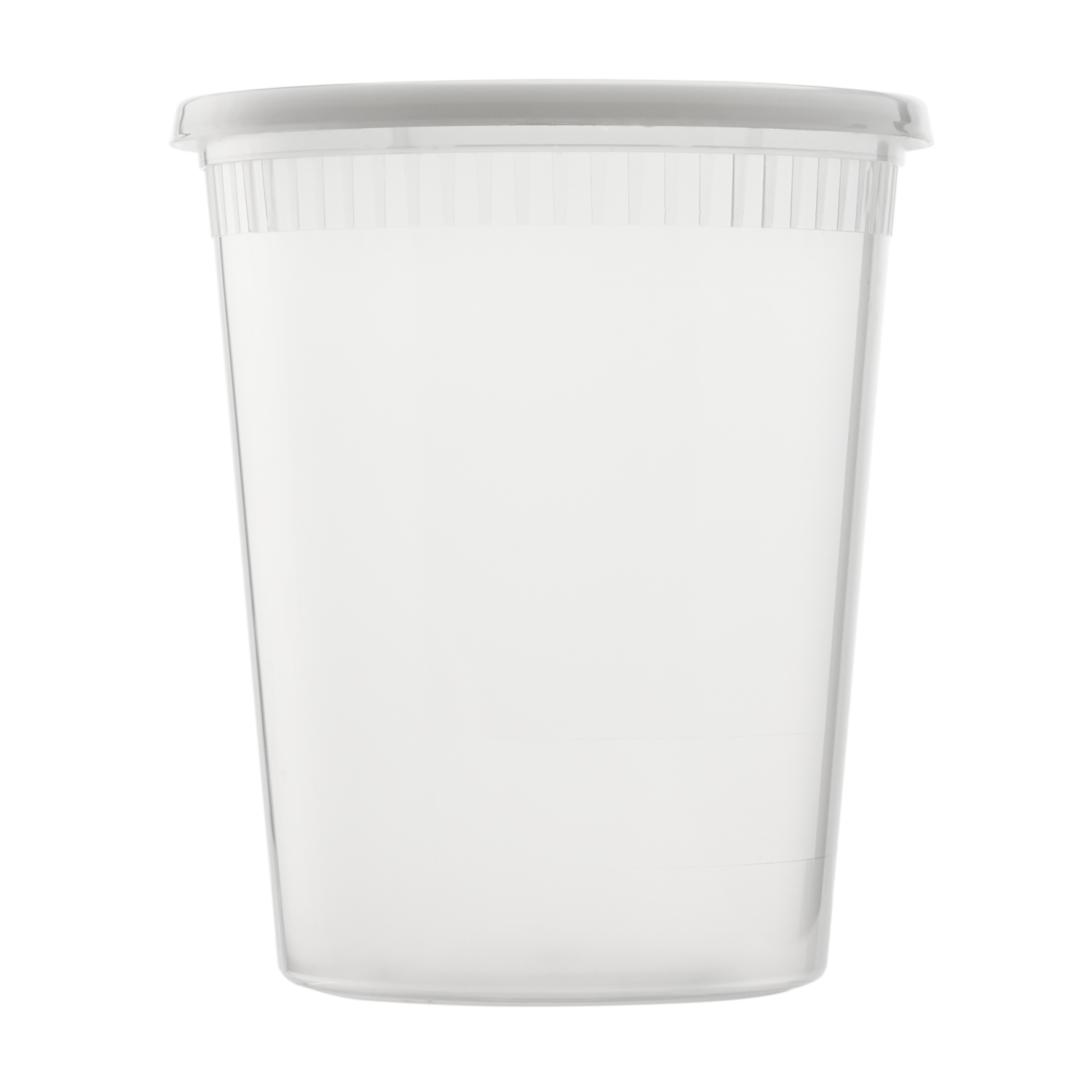 Wholesale 32oz PP Plastic Injection Molded Deli Containers & Lids - 240 ct
