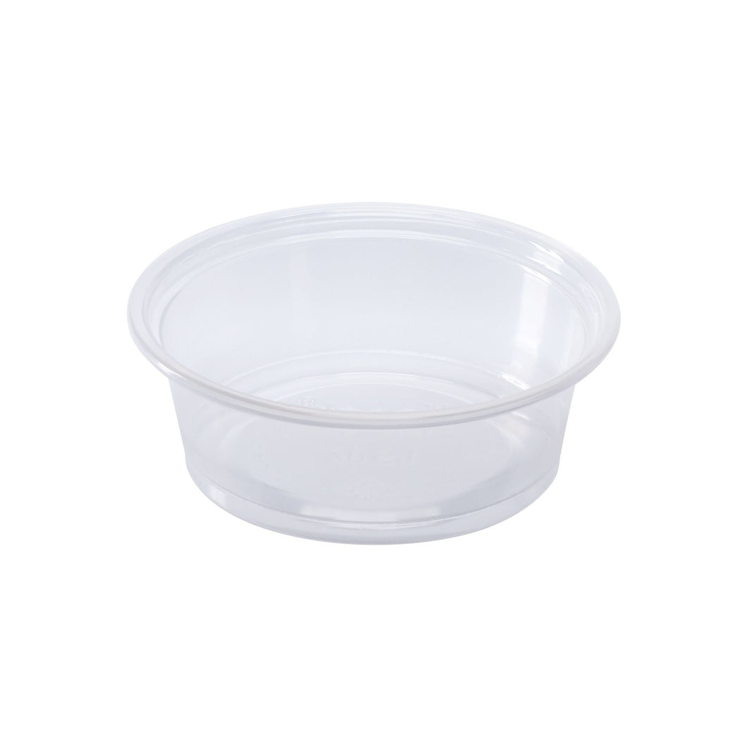 Wholesale 1.5oz PP Plastic Portion Cups - Clear - 2,500 ct