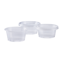 Load image into Gallery viewer, Wholesale 2oz PP Plastic Portion Cups - Clear - 2,500 ct

