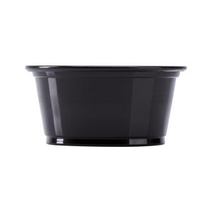 Wholesale 2oz PP Plastic Portion Cups Black - 2,500 ct
