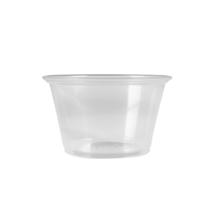 Wholesale 4oz PP Plastic Portion Cups - Clear - 2,500 ct