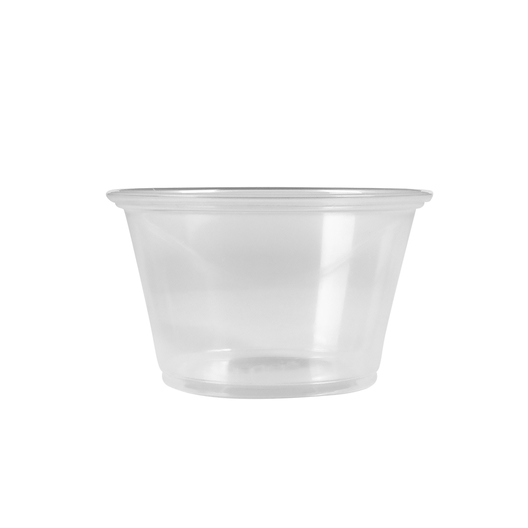 Wholesale 4oz PP Plastic Portion Cups - Clear - 2,500 ct
