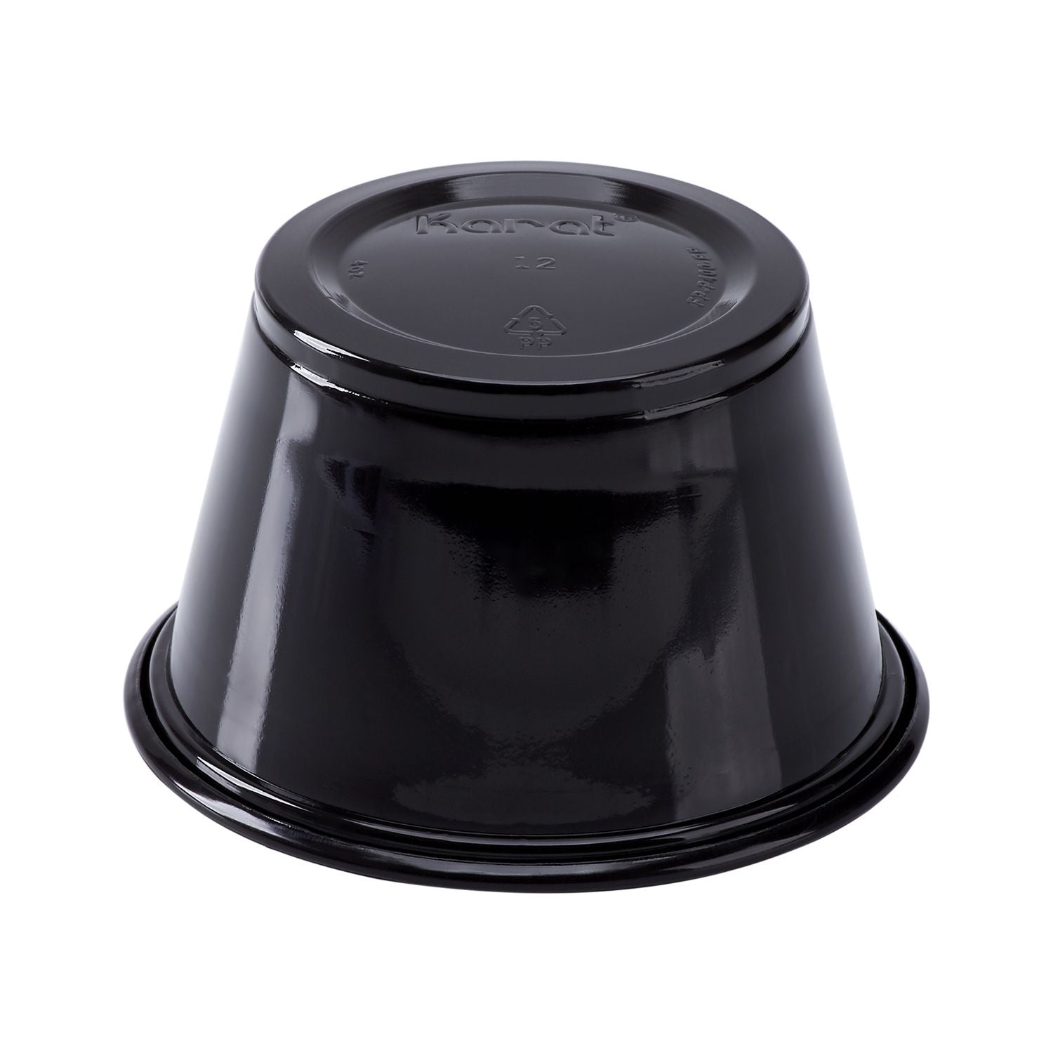 Wholesale 4oz PP Plastic Portion Cups Black - 2,500 ct