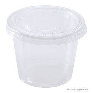 Wholesale 5.5oz PP Plastic Portion Cups - Clear - 2,500 ct