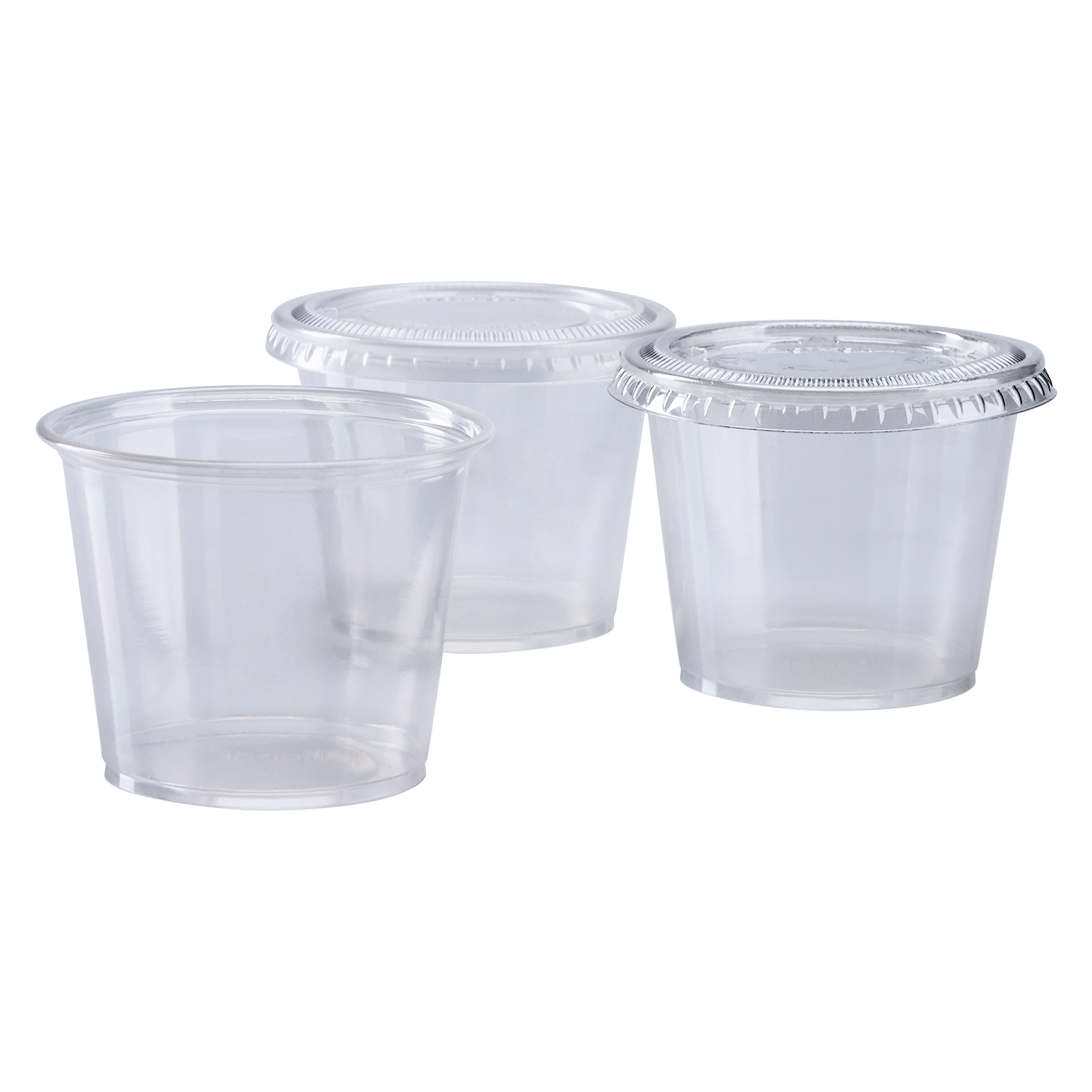 Wholesale 5.5oz PP Plastic Portion Cups - Clear - 2,500 ct