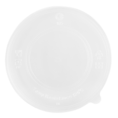 Wholesale PP Dome Lid for 32oz Paper Short Bucket - 360 ct