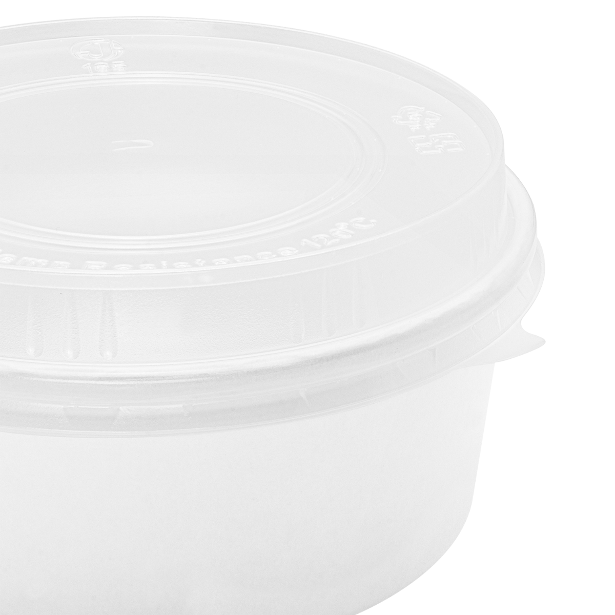 Wholesale PP Dome Lid for 32oz Paper Short Bucket - 360 ct