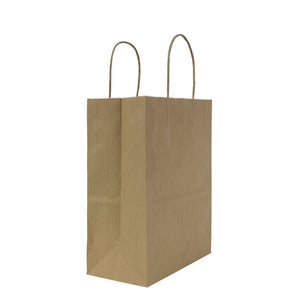Wholesale Balboa Small Paper Shopping Bags - Kraft - 250 ct,