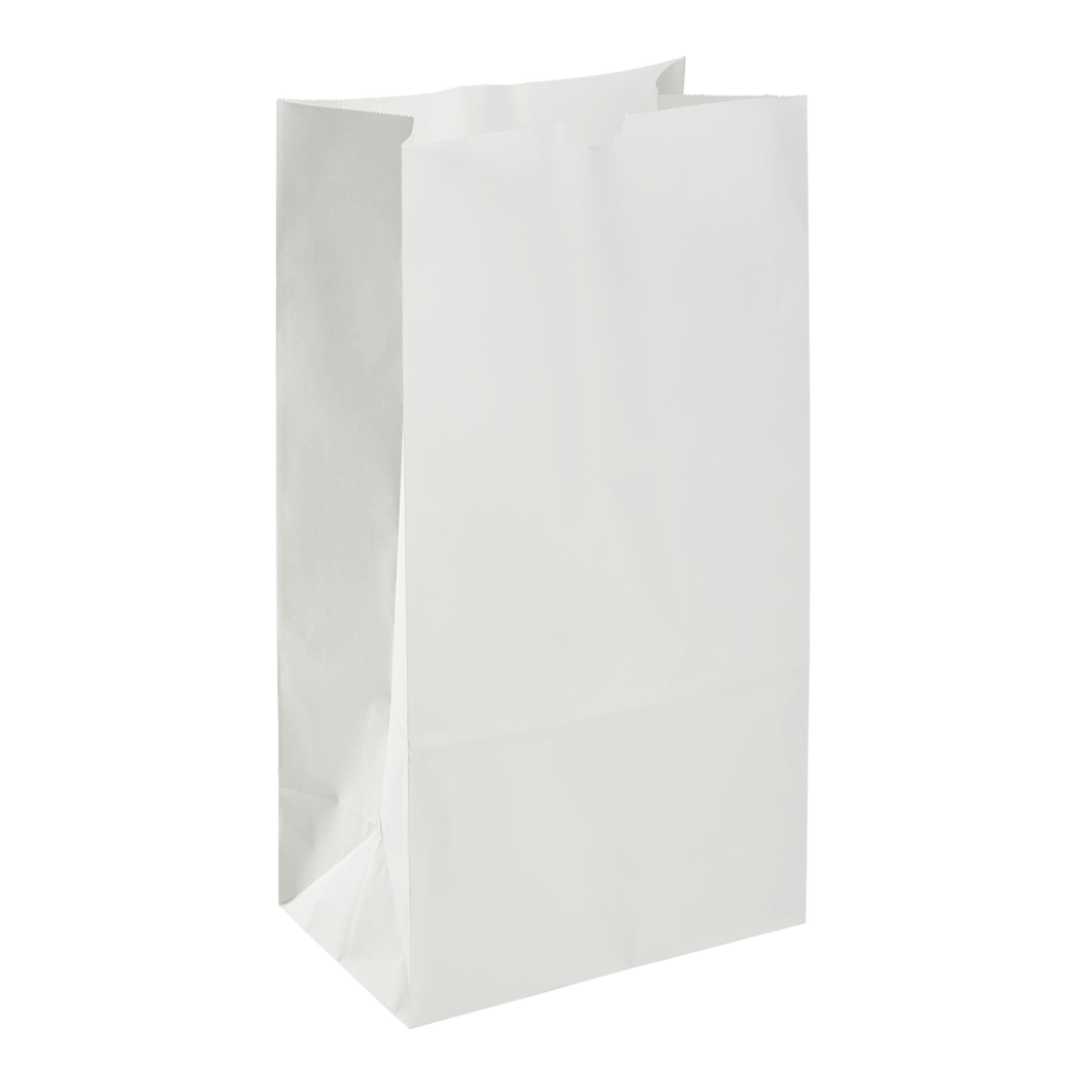 Wholesale 12lb Paper Bag White - 1,000 ct