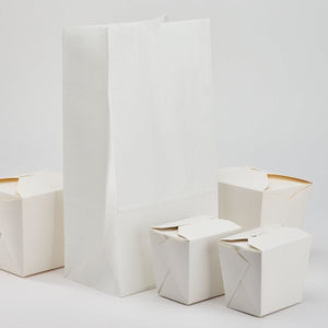 Wholesale 12lb Paper Bag White - 1,000 ct