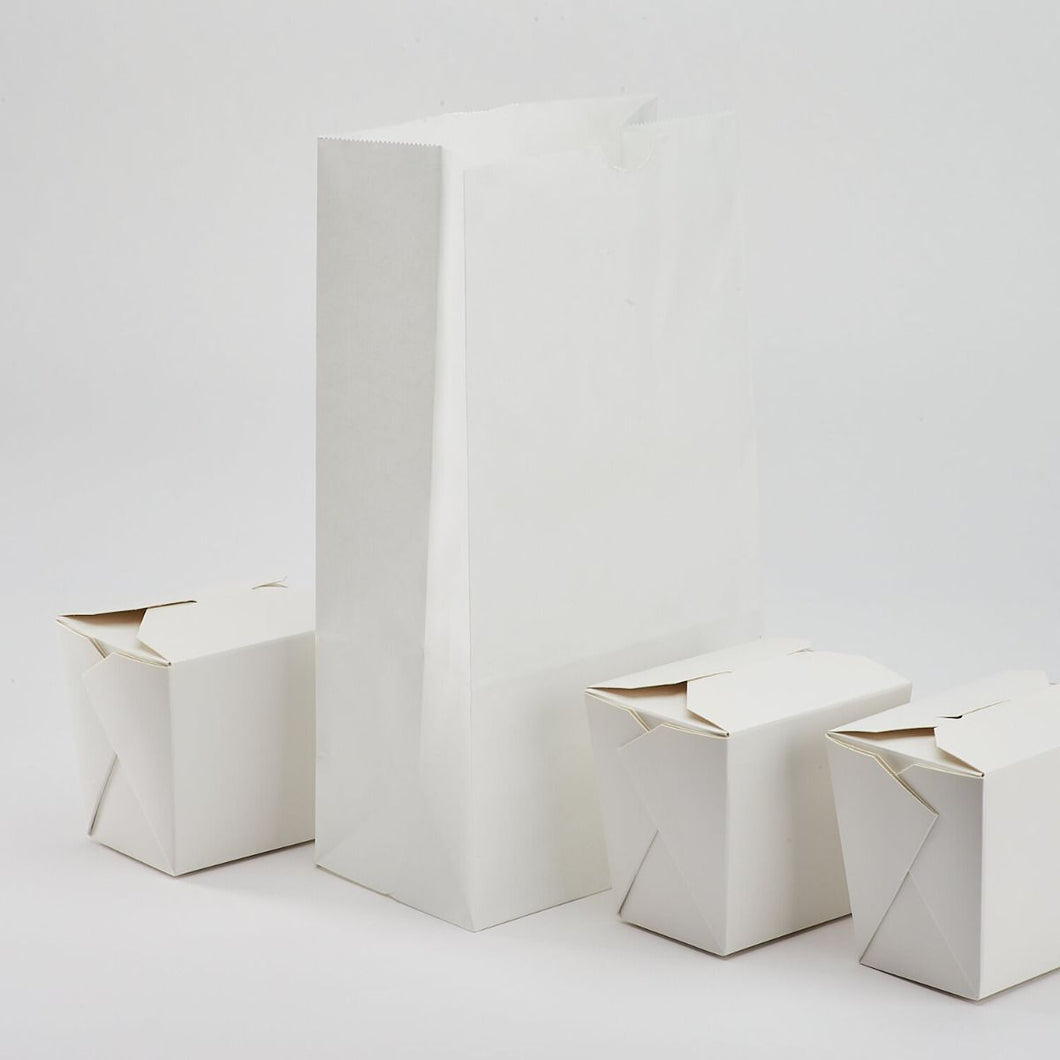 Wholesale 6lb Paper Bag White - 2,000 ct