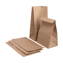 Load image into Gallery viewer, Wholesale 20 LB Paper Bag Kraft - 500 ct
