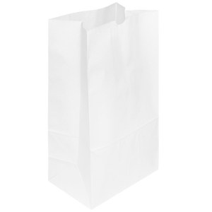 Wholesale 20 lb Paper Bag White - 500 ct
