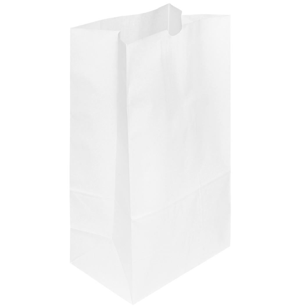 Wholesale 20 lb Paper Bag White - 500 ct