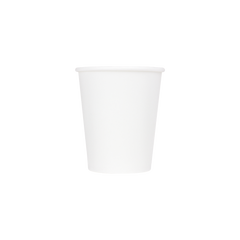 Wholesale 6oz Paper Hot Cups - White (70mm) - 1,000 ct
