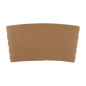 Wholesale 10-24oz Kraft Cup Sleeves for Hot Cups - 500 pcs
