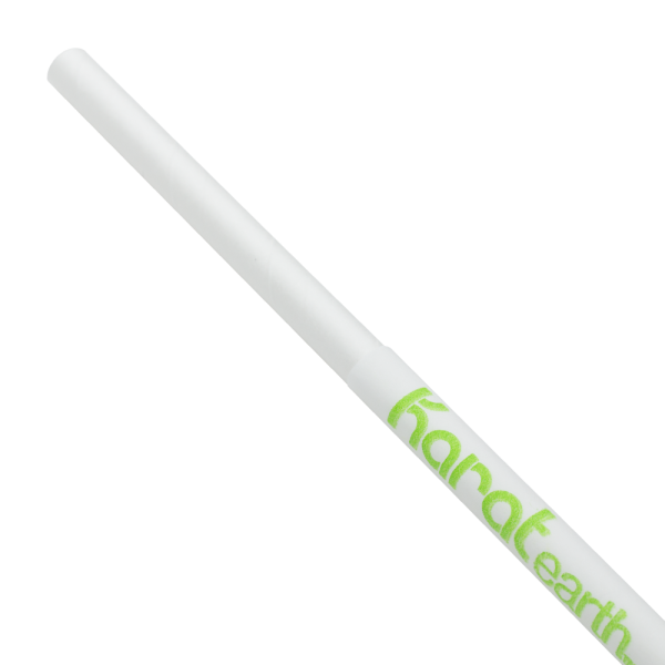 Wholesale 10.25" Eco-Friendly Jumbo Paper Straw (5mm) Wrapped - White (1,200 ct)