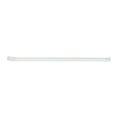 Wholesale 10.25" Eco-Friendly Jumbo Paper Straw (5mm) Wrapped - White (1,200 ct)