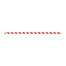 Load image into Gallery viewer, Wholesale 10.25&quot; Eco-Friendly Giant Paper Spiral Straws (7mm) Wrapped - Red &amp; White - 1,200 ct
