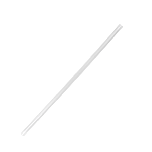 Wholesale 7.75" Eco-Friendly Jumbo Clear Unwrapped Straws - 2000 ct