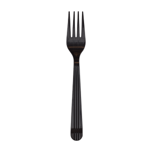 Wholesale PP Plastic Premium Extra Heavy Weight Forks Black - 1,000 ct