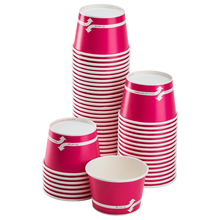 Load image into Gallery viewer, Wholesale 20 oz Pink Ice Cream Paper Cups (127mm) - 600 ct
