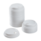 Wholesale 10-24oz Enclosure Lids - White (90mm) - 1,000 ct