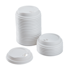 Wholesale 10-24oz Enclosure Lids - White (90mm) - 1,000 ct