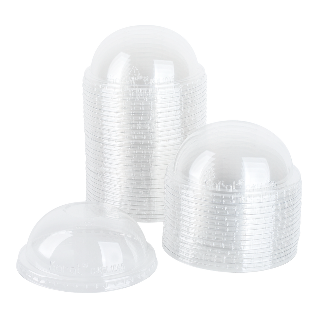 Wholesale PET Dome lid for 32 oz Poly Pro & Paper Cold Cup - 600 ct