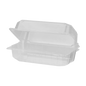 Wholesale 9''x5'' PLA Hinged Container - 250 ct