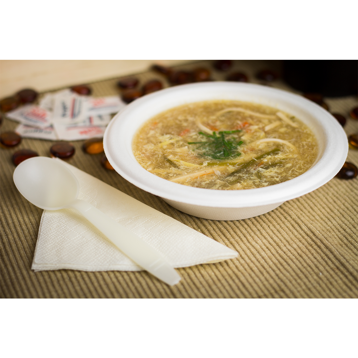 Wholesale 12oz Compostable Bagasse Bowls - 1,000 ct