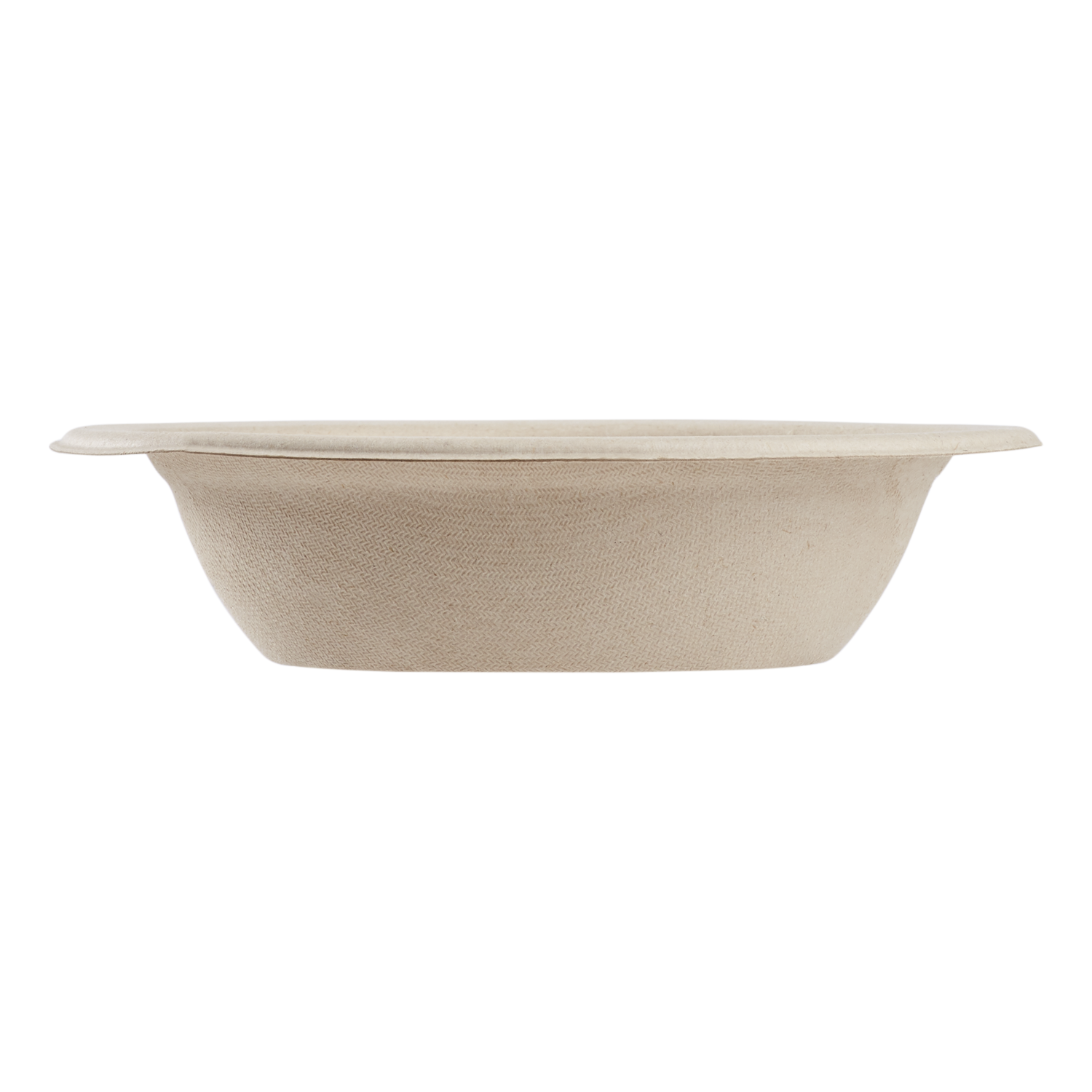 Wholesale 12 oz 350ml Bagasse Bowl, Round, Natural - 1,000 ct