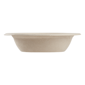 Wholesale 12 oz 350ml Bagasse Bowl, Round, Natural - 1,000 ct