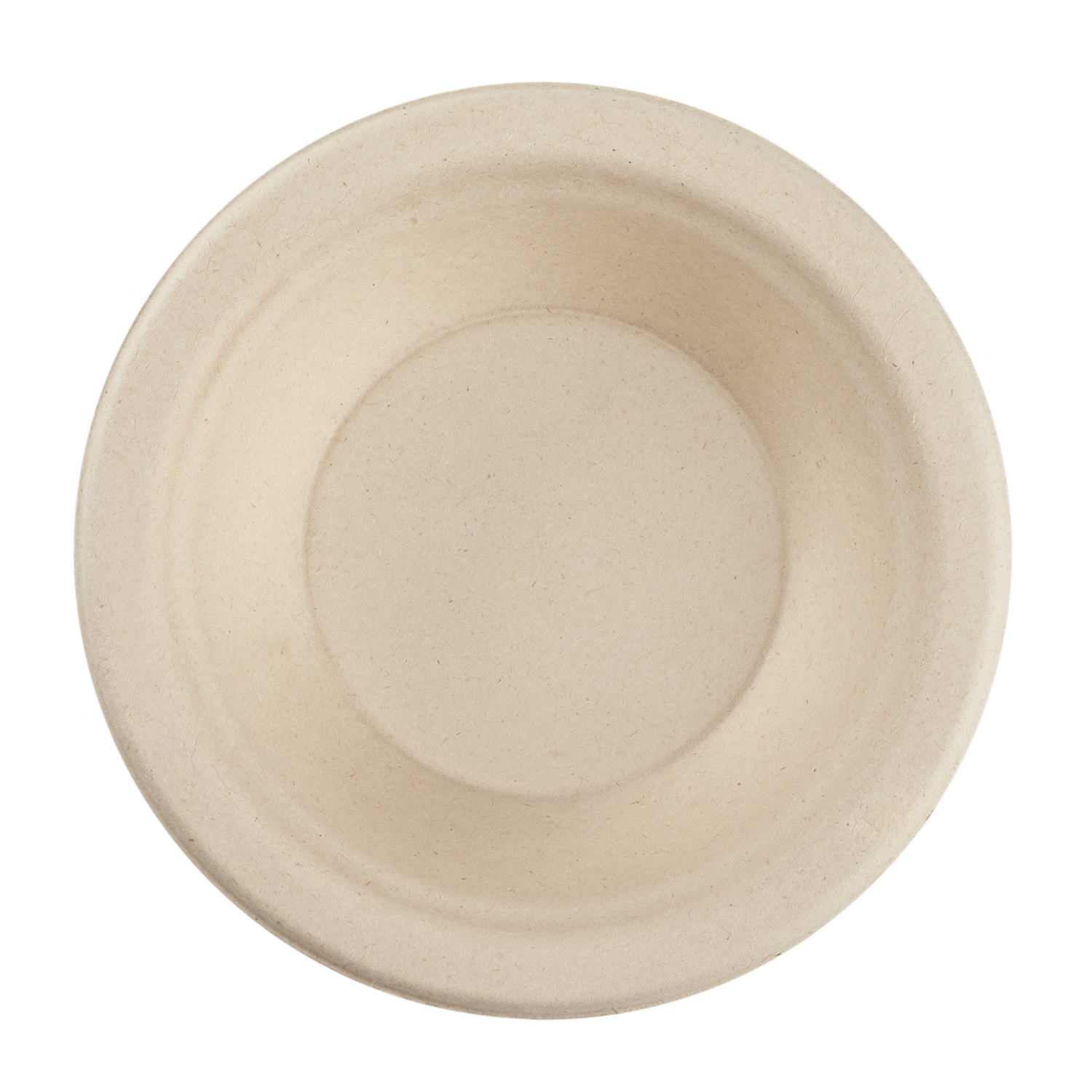 Wholesale 12 oz 350ml Bagasse Bowl, Round, Natural - 1,000 ct