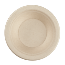 Load image into Gallery viewer, Wholesale 12 oz 350ml Bagasse Bowl, Round, Natural - 1,000 ct
