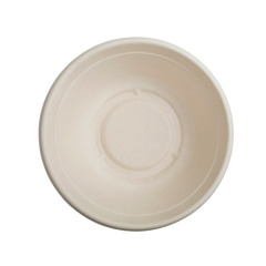 Wholesale 40oz Bagasse Bowl, Round, Natural - 500 ct
