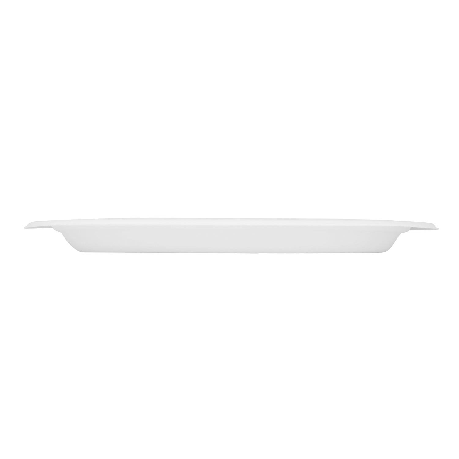 Wholesale 10''x8'' Compostable Bagasse Oval Plates - 500 ct