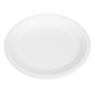 Wholesale 12.5''x10'' Compostable Bagasse Oval Plates - 500 ct